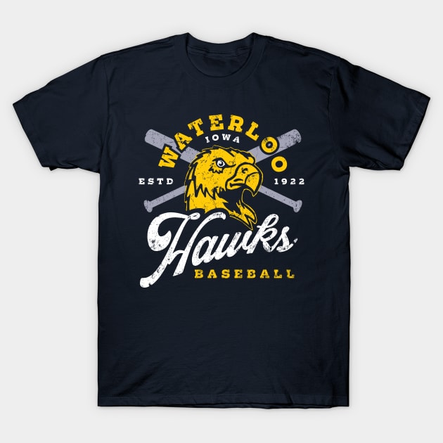 Waterloo Hawks T-Shirt by MindsparkCreative